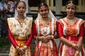 College Students In Traditional Dress