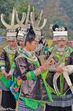 Girls From Jia Mien At The Festival