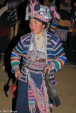 Beating A Gong At New Year Festival