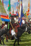 Horsemen Waiting To Parade