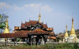 Monastery & Golden Stupas 