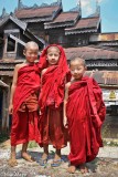 Three Young Monks