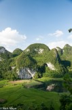 Karst Mountains Lake & Paddy