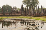 Wat Mahathat Reflected