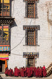 Young Monks At The Dzong