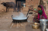 Bharwad Women Making Mawa