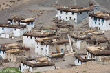 Flat Roofed Whitewashed Houses