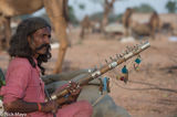 Merasi Musician At The Cattle Fair