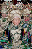 Girls At The Lunar New Year Festival
