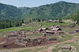Hamlet Of Log Cabins & Pens