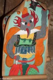 A Painted God Image At Dujie