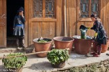 Tubs Of Indigo Dye