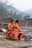 Young Girls Waiting For Wedding