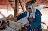 Akha Woman Weaving