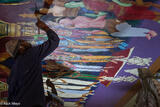 Decorating The New Mandir