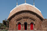 Ornately Carved Char Bangla Temple