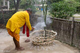 Offering To The Gods At Baishagu