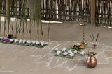 Flowers Fruit & Incense For Ritual