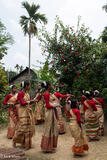Bihu Dance Group Circling