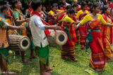 Impromptu Dance To Beat Of Drums