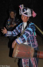 Hand Drumming At New Year Festival