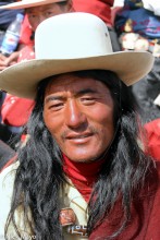 Khampa Herdsman At Festival