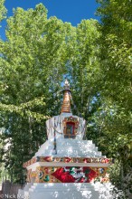 Stupa In Shadows