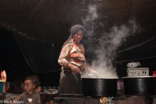Cooking In The Drokpa Tent