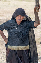 Tattooed Kutchi Rabari Woman