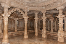 Kumbharia Jain Temple Interior