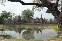 Wat Mahathat & Pond