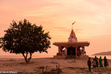 Temple On The Salt Desert Edge