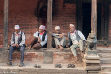 Four Newari Men