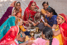 Ladies Listening To A Scripture Reading