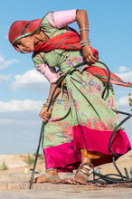 Woman Drawing Water