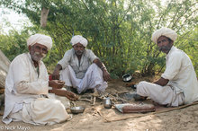 Breakfasting At The Mallinath Fair