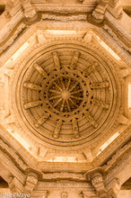 Ceiling In Chaturmukha Jain Temple 