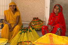 Two Bhangi Women At Market