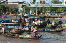 Mekong Delta Floating Market