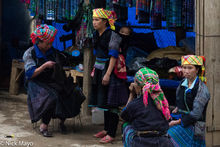 A Blue Hmong Clothes Store