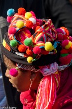 Pom Pom Adorned Hat