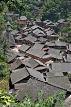 Village In The Narrow Valley