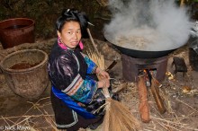 Broom Making By The Wok