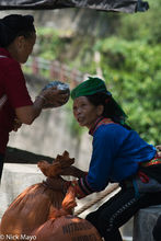 Co Lao Woman At Market