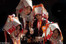 Four Young Pamee Akha Women