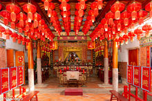 Zhushan Temple Interior