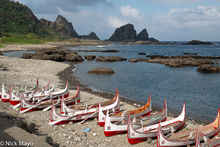 Tao Canoes On The Beach