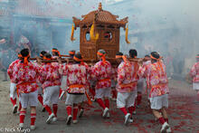 Carrying The God In The Palanquin