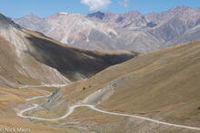 Descending From The Pass