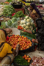 Street Market Vegetable Vendors